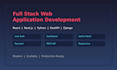 develop a full stack web application with react and python