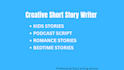 write anything just mention it