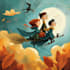 draw children book illustration and children book