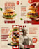 create professional restaurant and cafe social media post design