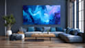 create unique printable digital oil paint abstract wall art design