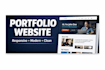design and develop a modern responsive portfolio website