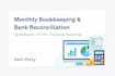 handle bookkeeping and bank reconciliation