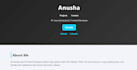 create a responsive personal portfolio website using HTML CSS and javascript