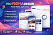 do  responsive web design , mobile app design in figma