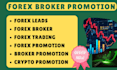 forex broker promotion, telegram forex leads marketing