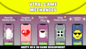 develop a viral hypercasual or puzzle mobile game for android and ios