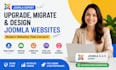do spainish business, landing page upgrade, migration, update for joomla website