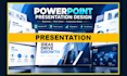 design a professional powerpoint presentation and investor pitch deck