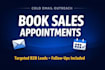 manage cold email outreach and book appointments