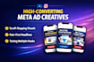 create high converting meta ai ad graphic creatives