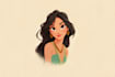 make a cute disney style illustration for profile or gift