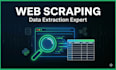 scrape any website and extract clean data using python