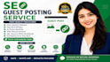 provide guest posting and SEO outreach support