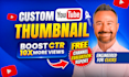 design high CTR youtube thumbnails with a professional channel audit