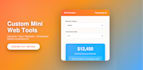 build a website ai assistant or web tool for your visitors