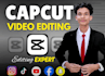 do capcut video editing for youtube and social media