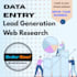 provide accurate data entry, web research and lead generation