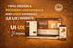 design a modern user interface and user experience UI and UX website