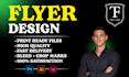 design your print ready flyers