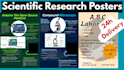 design a scientific research poster or technical infographic