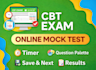 create online cbt exam HTML with timer and question palette