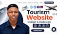 design hotel booking website, vacation rental website, tourism website