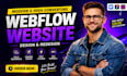 develop webflow website, figma to webflow design webflow expert