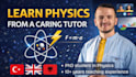 tutor you in physics and solve problems step by step