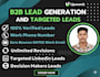 do b2b lead generation specialist, web research, linkedin lead generatio, crm
