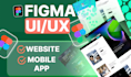 do figma design, figma design website, website mockup