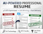 write a professional ats optimized resume and CV