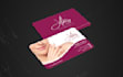 do luxury health and beauty business card