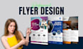 create a professional business flyer design