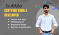 develop a professional production ready bubble io marketplace or saas
