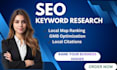 do local SEO, google map ranking and gmb optimization