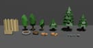low poly nature pack
