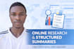 do online research and summaries