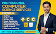 do computer science assigned, java, cpp, python programming tasks and projects