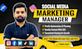 be your social media manager and content creator