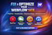 fix webflow website, address webflow issues, webflow bug fix, website redesign