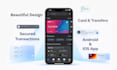 develop custom money transfer app fintech app with wallet payment bank card