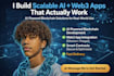 do ai powered blockchain, web3 apps