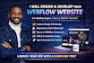 develop webflow website, redesign, edit, fix webflow website, figma to webflow