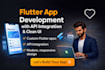 build flutter app with API integration fast