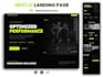 build a high converting nextjs landing page with tailwind CSS