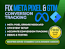 fix meta pixel tracking with google tag manager setup