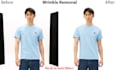 wrinkle remove from cloth, photo retouching, background removal, fashion