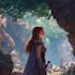 draw fantasy book cover, illustration
