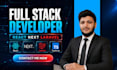 full stack website development front end developer backend full stack developer
